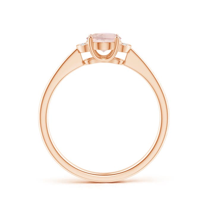 AA - Morganite / 0.74 CT / 14 KT Rose Gold