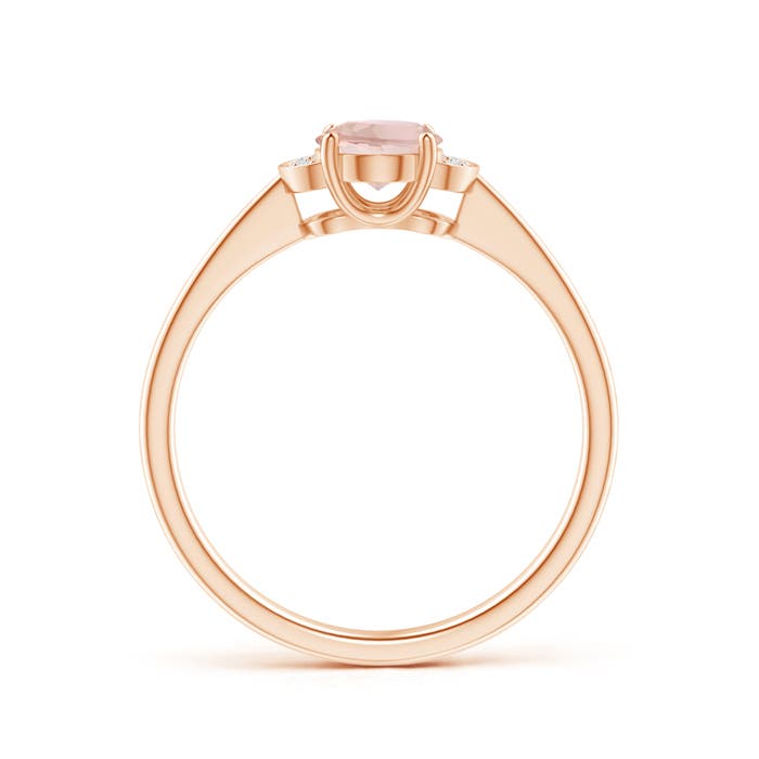 AAA - Morganite / 0.74 CT / 14 KT Rose Gold