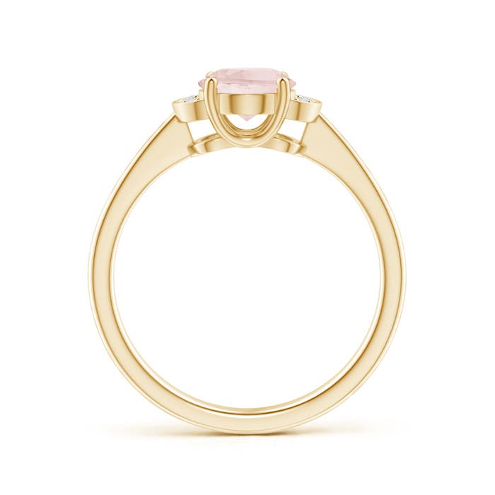 A - Morganite / 1.15 CT / 14 KT Yellow Gold