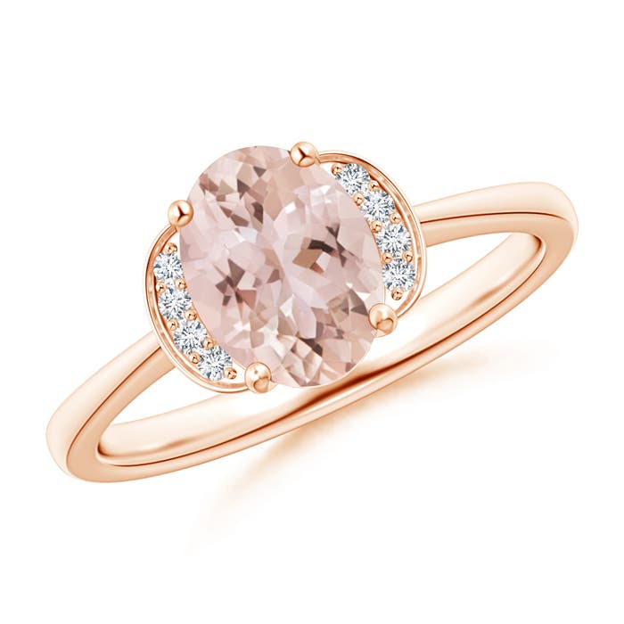 AAA - Morganite / 1.15 CT / 14 KT Rose Gold