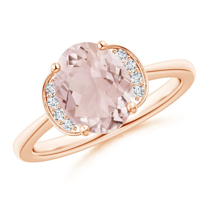 A - Morganite / 1.71 CT / 14 KT Rose Gold