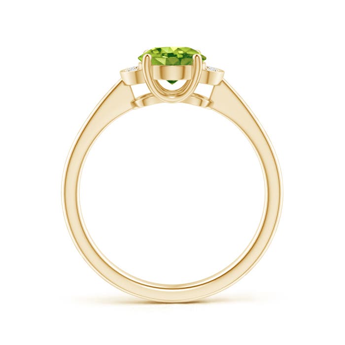 AAA - Peridot / 1.4 CT / 14 KT Yellow Gold