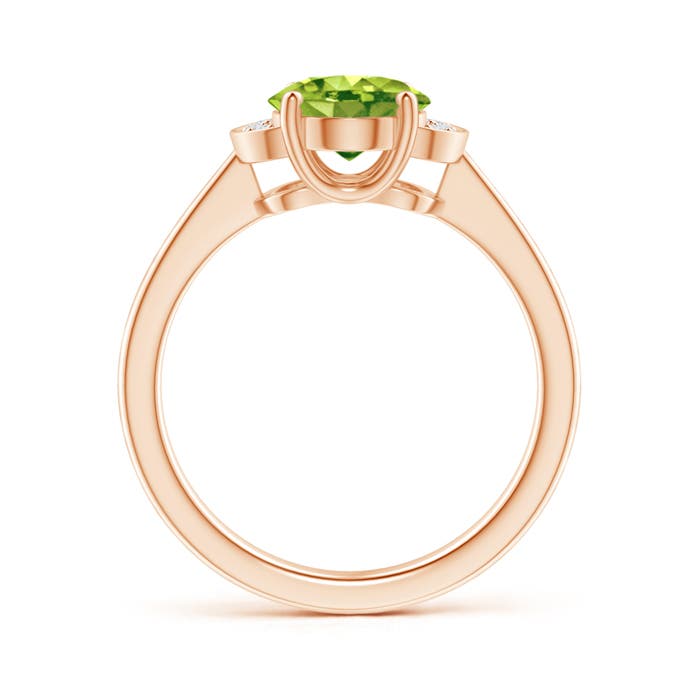 AAA - Peridot / 1.96 CT / 14 KT Rose Gold