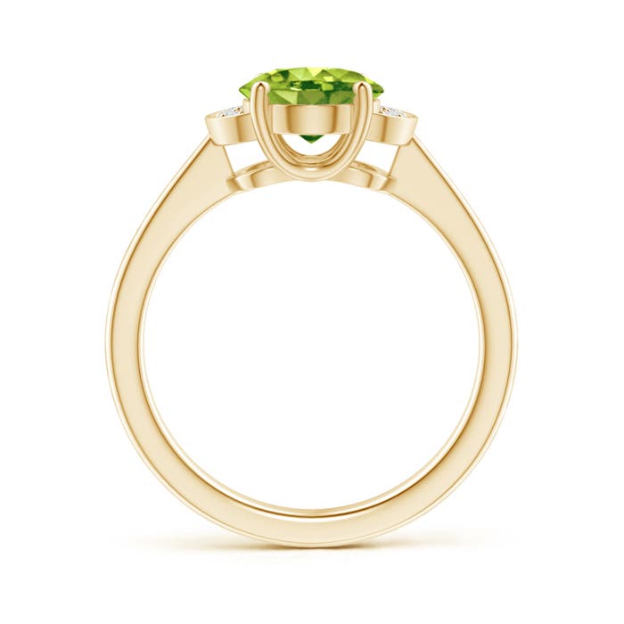 AAA - Peridot / 1.96 CT / 14 KT Yellow Gold