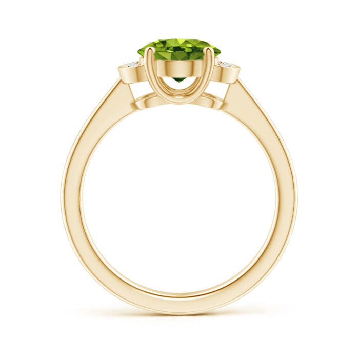 AAAA - Peridot / 1.96 CT / 14 KT Yellow Gold