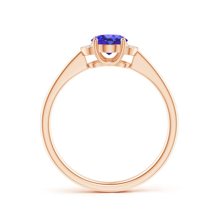 AA - Tanzanite / 0.84 CT / 14 KT Rose Gold