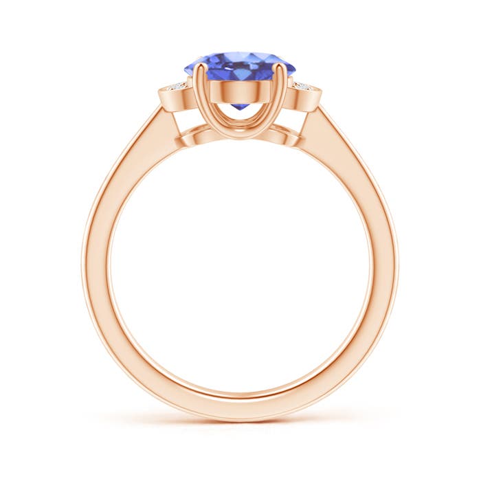 A - Tanzanite / 1.96 CT / 14 KT Rose Gold