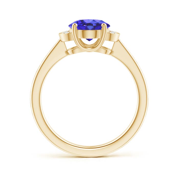 AA - Tanzanite / 1.96 CT / 14 KT Yellow Gold