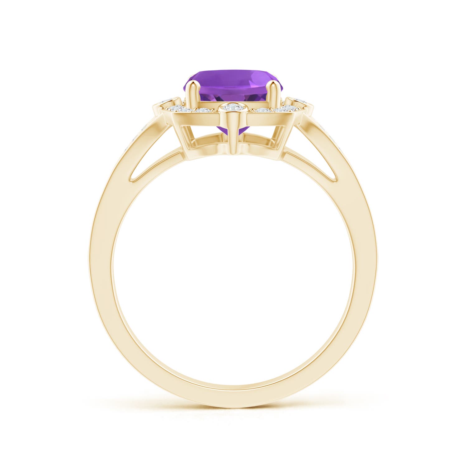 AAA - Amethyst / 2.28 CT / 14 KT Yellow Gold