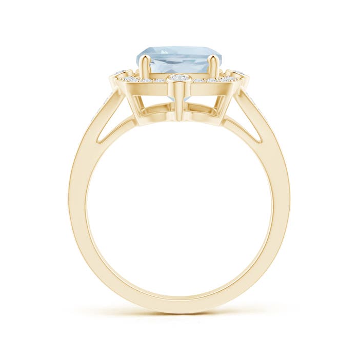 A - Aquamarine / 2.75 CT / 14 KT Yellow Gold