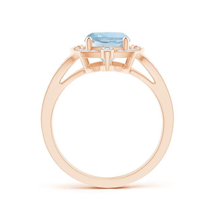 AA - Aquamarine / 2.13 CT / 14 KT Rose Gold