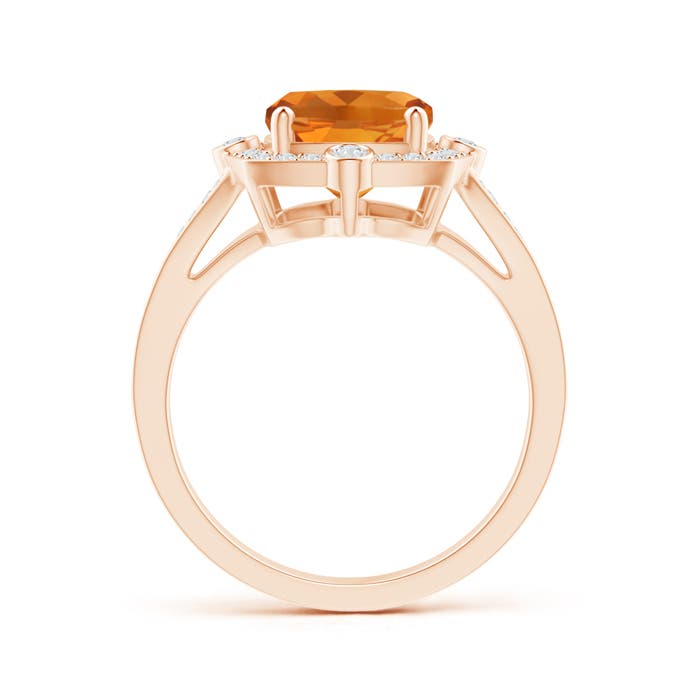 AAA - Citrine / 2.95 CT / 14 KT Rose Gold