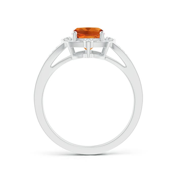 AAAA - Citrine / 1.63 CT / 14 KT White Gold