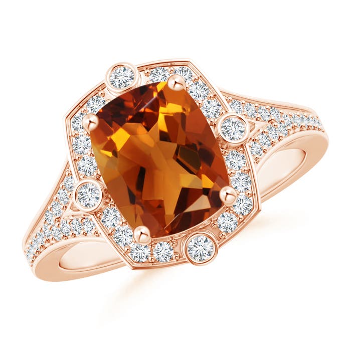 AAAA - Citrine / 2.23 CT / 14 KT Rose Gold