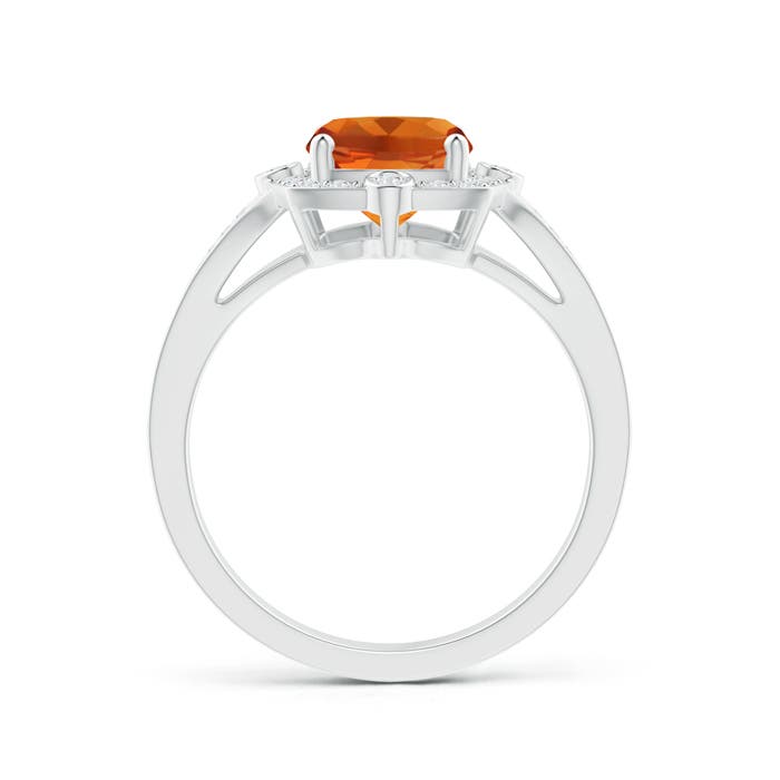 AAAA - Citrine / 2.23 CT / 14 KT White Gold