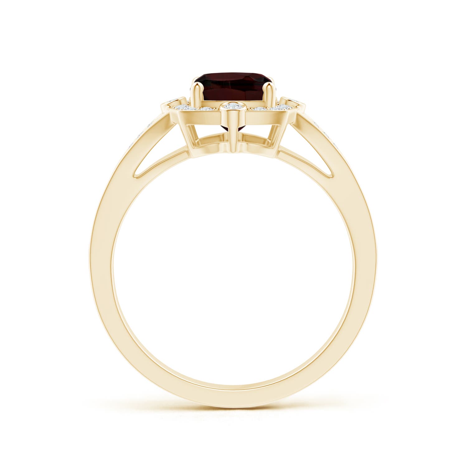 A - Garnet / 1.88 CT / 14 KT Yellow Gold