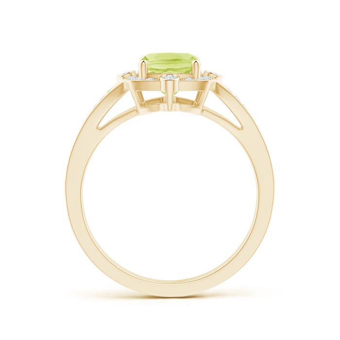 A - Peridot / 1.73 CT / 14 KT Yellow Gold