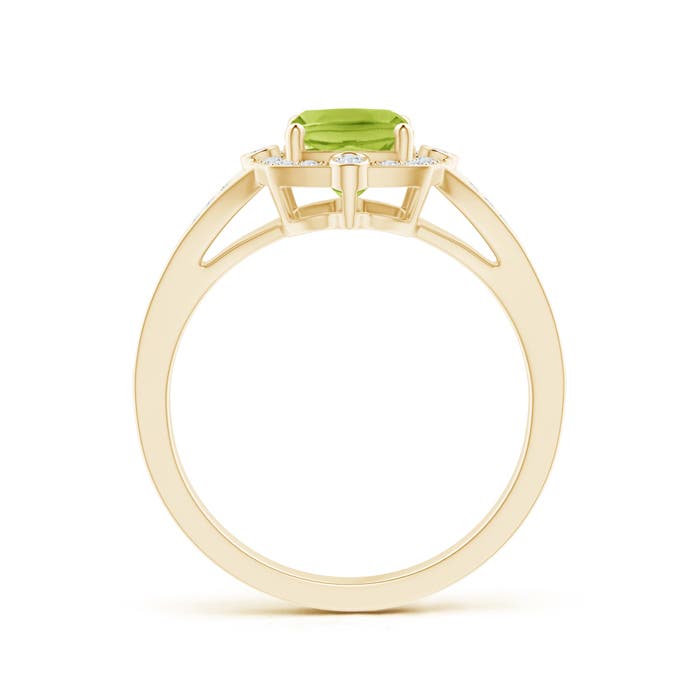 AA - Peridot / 1.73 CT / 14 KT Yellow Gold