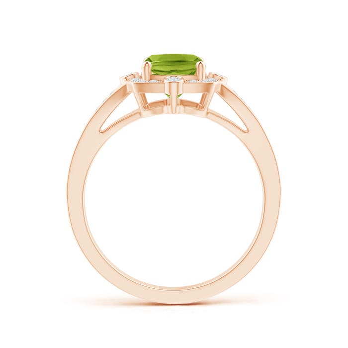 AAA - Peridot / 1.73 CT / 14 KT Rose Gold