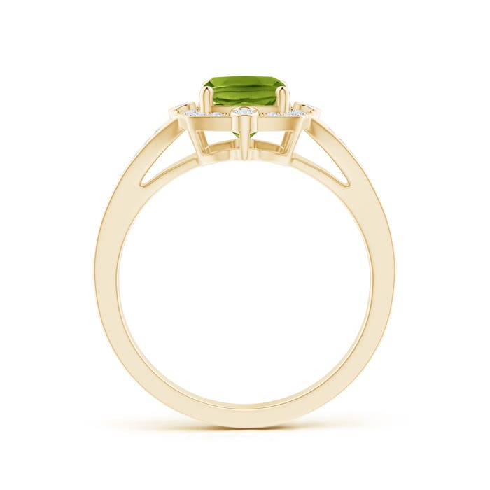 AAAA - Peridot / 1.73 CT / 14 KT Yellow Gold