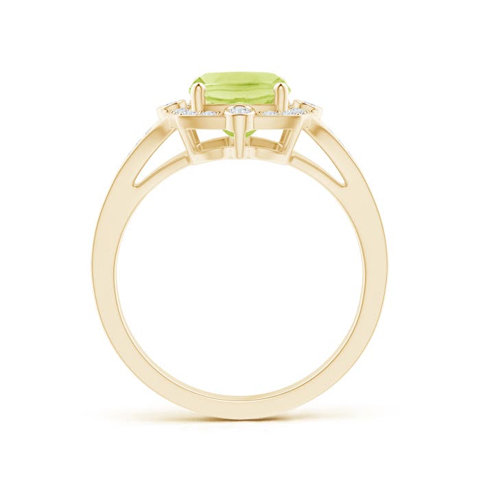 A - Peridot / 2.38 CT / 14 KT Yellow Gold