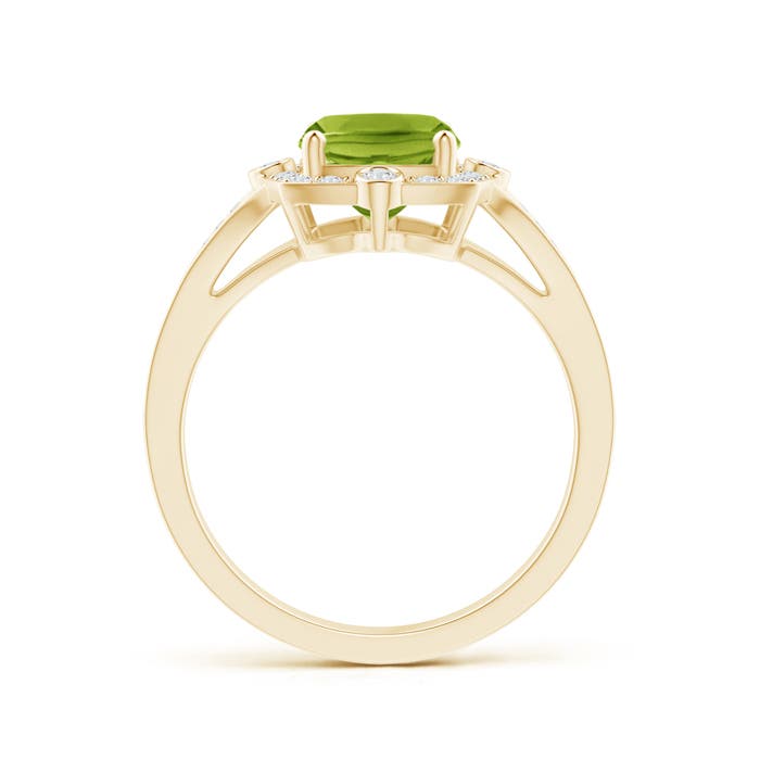 AAA - Peridot / 2.38 CT / 14 KT Yellow Gold