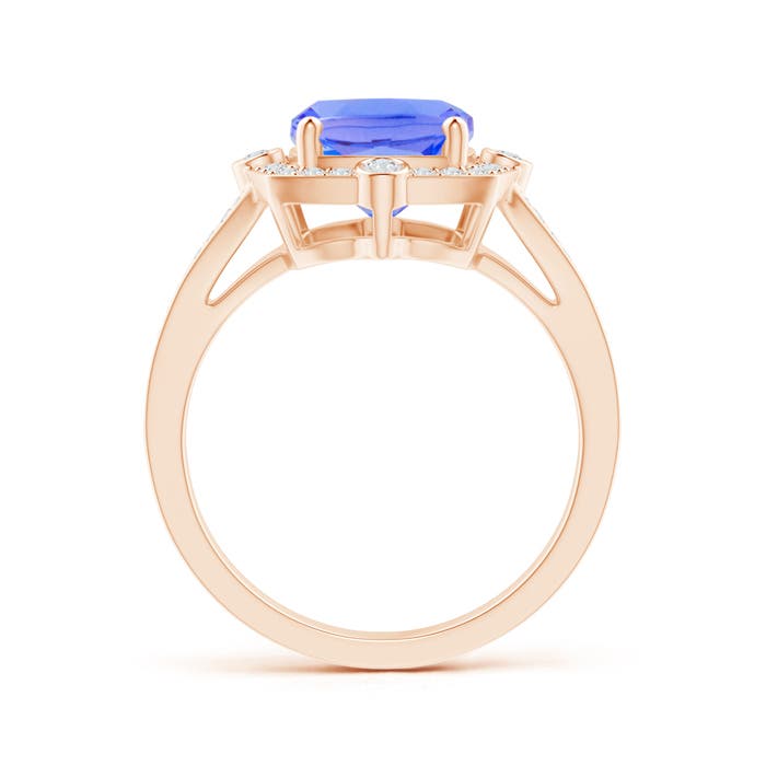 AA - Tanzanite / 2.9 CT / 14 KT Rose Gold