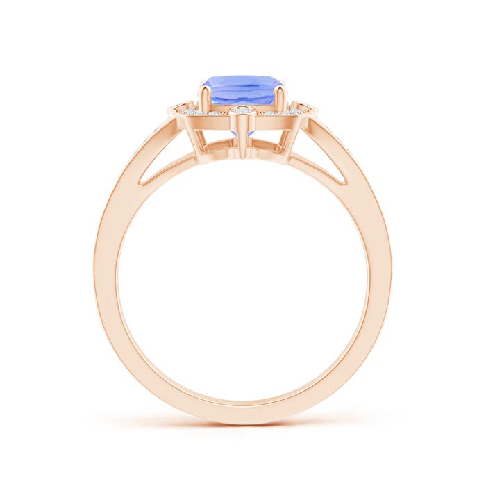 A - Tanzanite / 1.88 CT / 14 KT Rose Gold