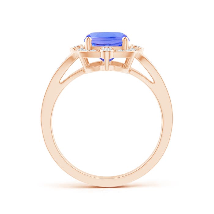 AA - Tanzanite / 2.73 CT / 14 KT Rose Gold