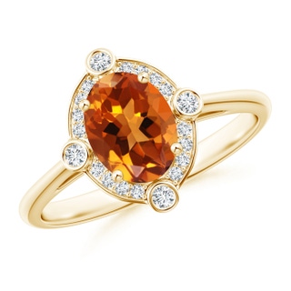 Oval AAAA Citrine