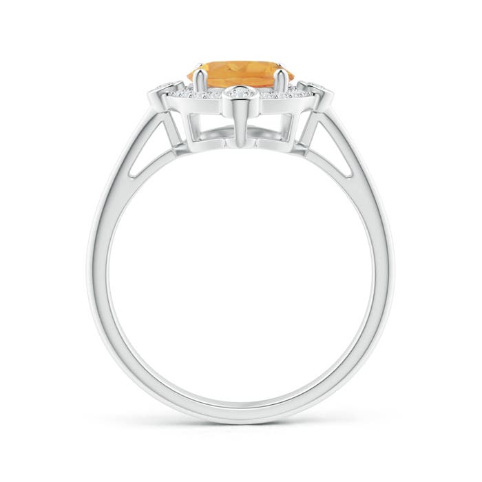 A - Citrine / 1.79 CT / 14 KT White Gold