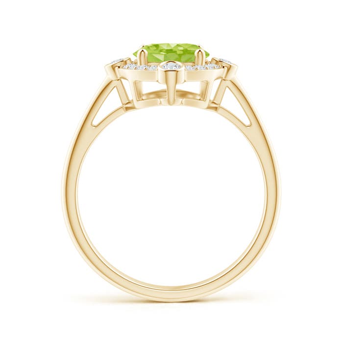 AA - Peridot / 2.04 CT / 14 KT Yellow Gold