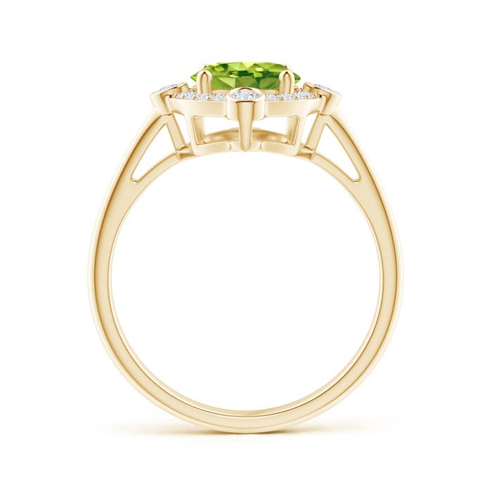 AAA - Peridot / 2.04 CT / 14 KT Yellow Gold