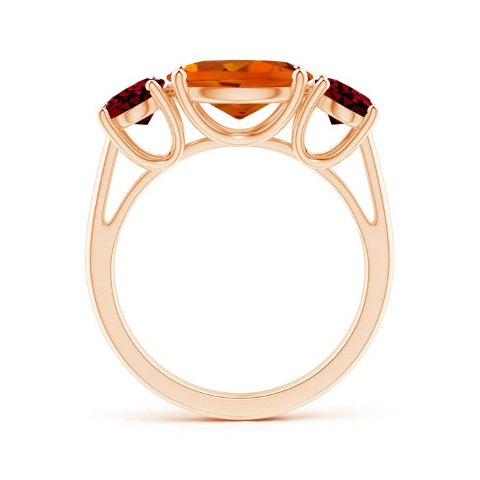 AAAA - Citrine / 4.3 CT / 14 KT Rose Gold