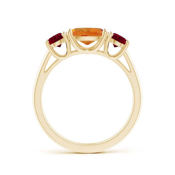 AAA - Citrine / 2 CT / 14 KT Yellow Gold