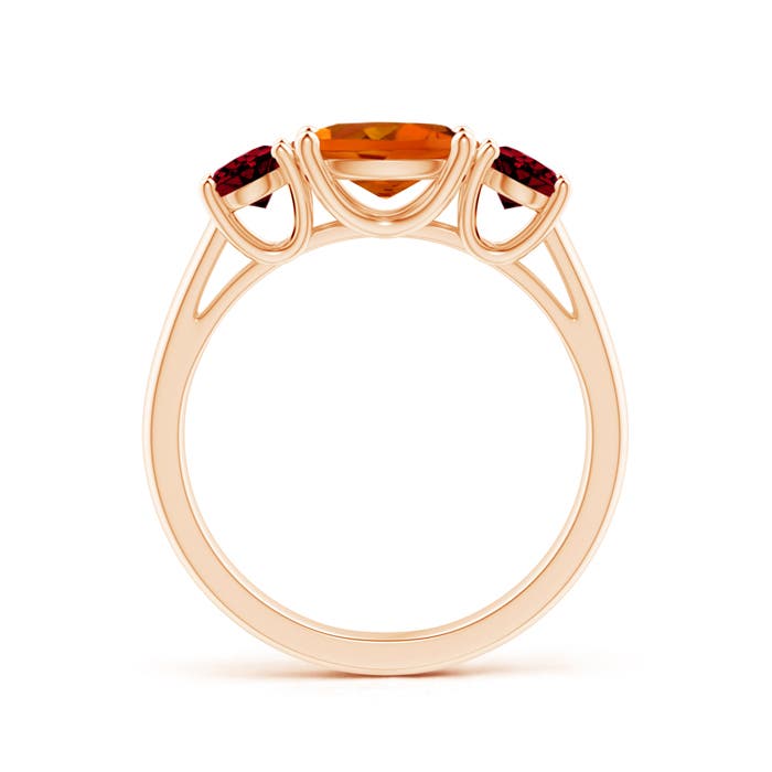 AAAA - Citrine / 2 CT / 14 KT Rose Gold