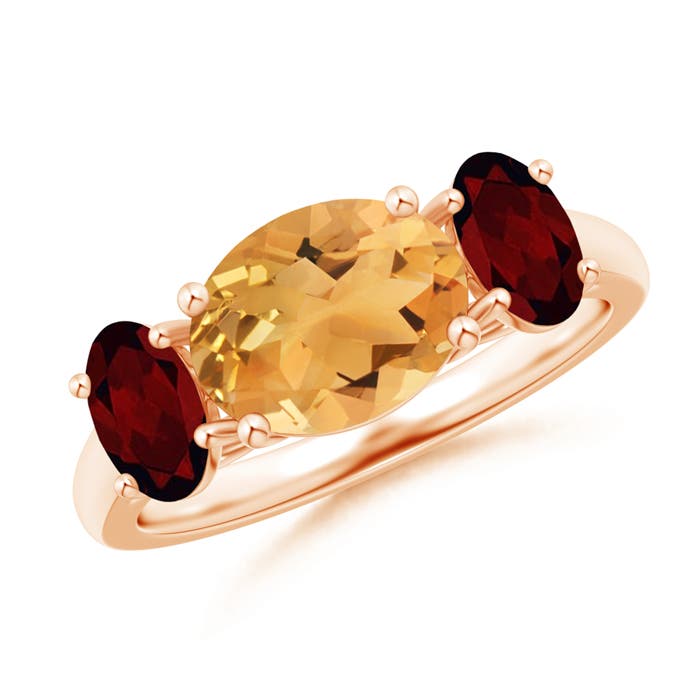 A - Citrine / 2.75 CT / 14 KT Rose Gold