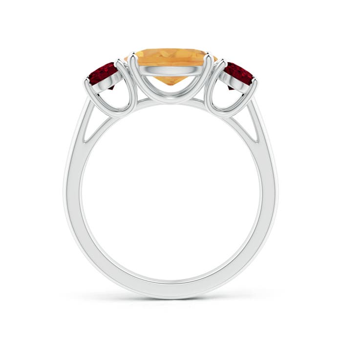 A - Citrine / 2.75 CT / 14 KT White Gold