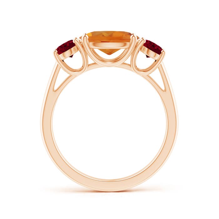 AAA - Citrine / 2.75 CT / 14 KT Rose Gold