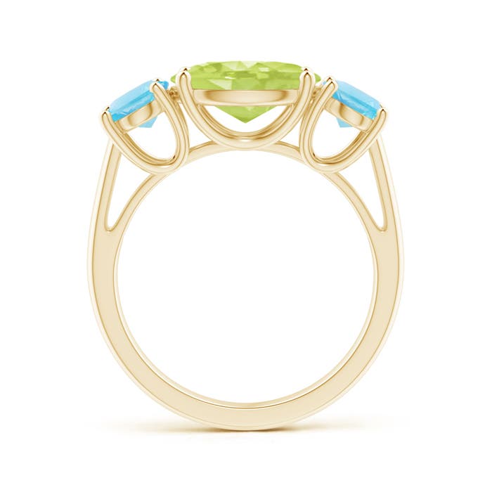 A - Peridot / 4.5 CT / 14 KT Yellow Gold