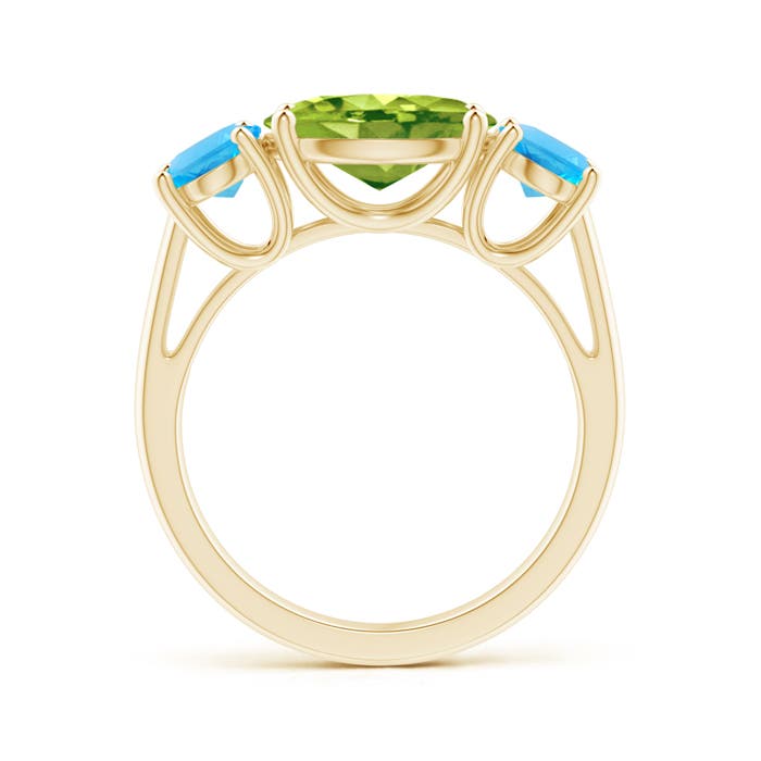 AAA - Peridot / 4.5 CT / 14 KT Yellow Gold