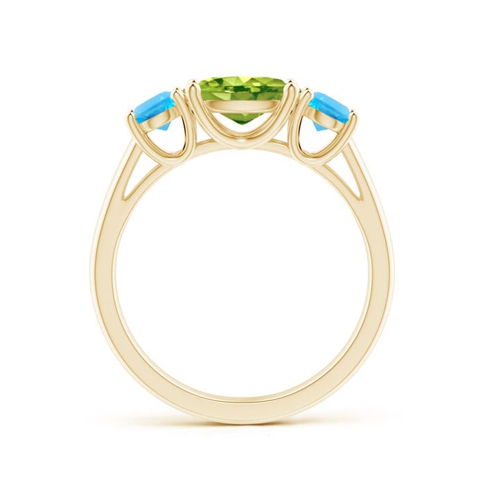 AAA - Peridot / 2.09 CT / 14 KT Yellow Gold