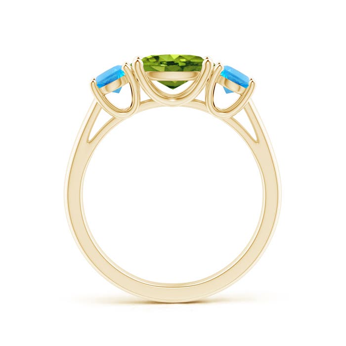 AAAA - Peridot / 2.09 CT / 14 KT Yellow Gold