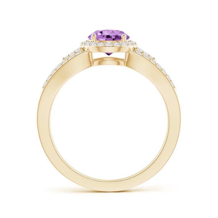 A - Amethyst / 1.1 CT / 14 KT Yellow Gold