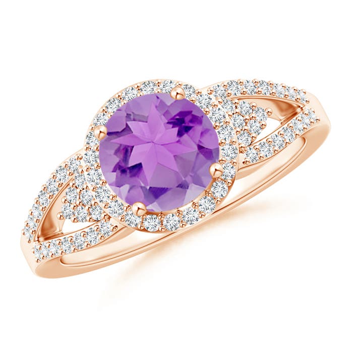 A - Amethyst / 1.46 CT / 14 KT Rose Gold