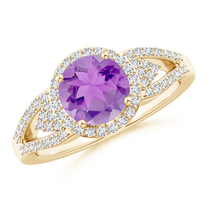 A - Amethyst / 1.46 CT / 14 KT Yellow Gold