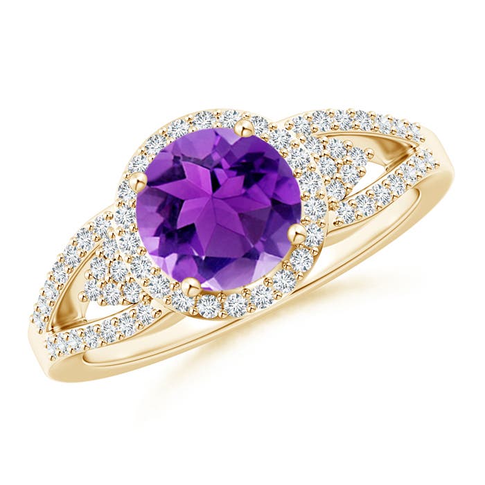 AAA - Amethyst / 1.46 CT / 14 KT Yellow Gold