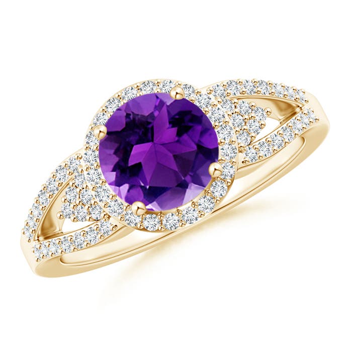 AAAA - Amethyst / 1.46 CT / 14 KT Yellow Gold