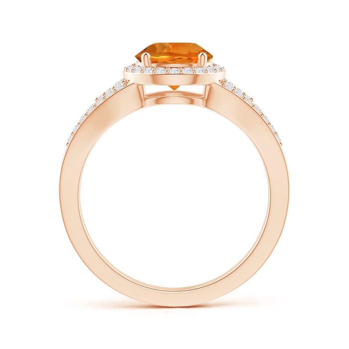 AAAA - Citrine / 1.56 CT / 14 KT Rose Gold