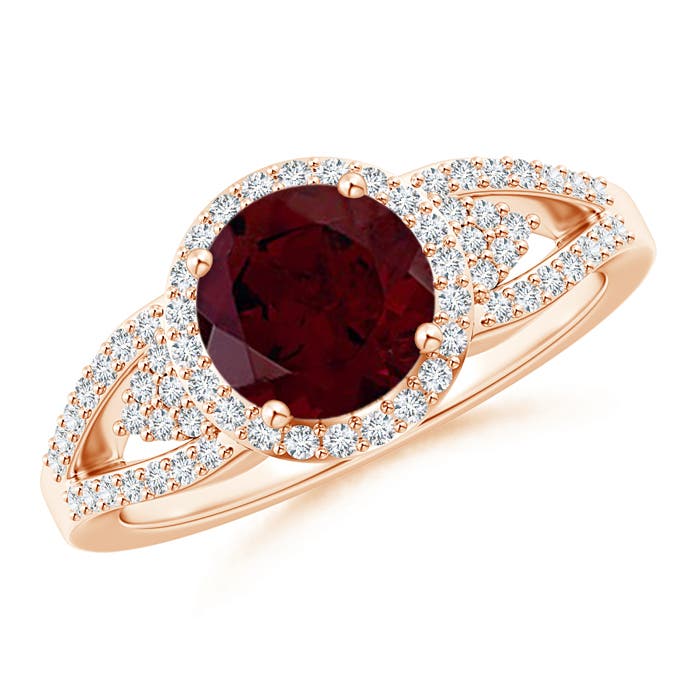 A - Garnet / 1.81 CT / 14 KT Rose Gold